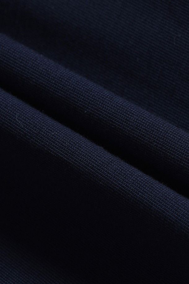 CUSTOMELLOW - 반팔티셔츠 - Navy Graphic T-shirt