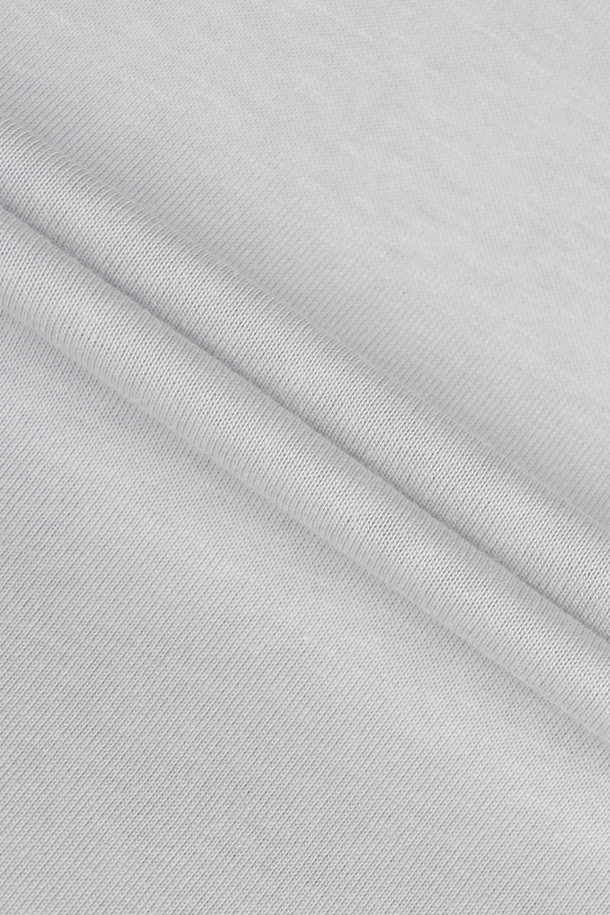 CUSTOMELLOW - 반팔티셔츠 - Grey Graphic T-shirt