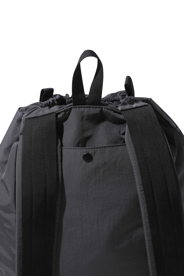 CUSTOMELLOW - 숄더/크로스백 - Grey Draw String Backpack 