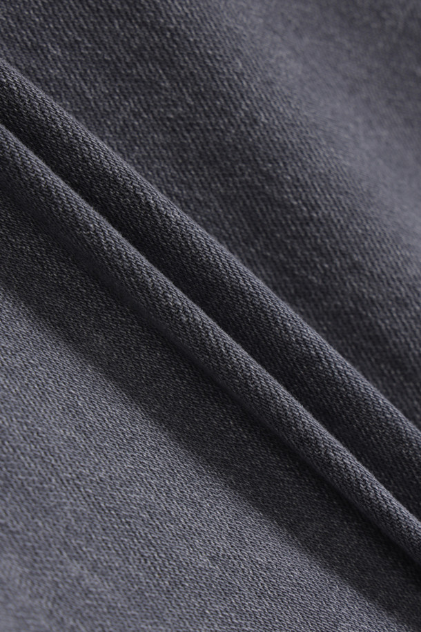 CUSTOMELLOW - 데님 - Grey Wide Fit Banding Jeans