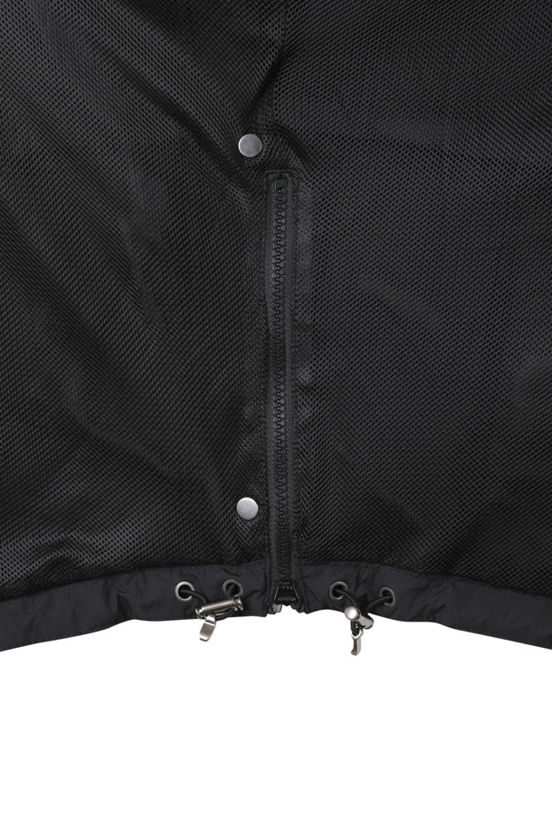 CUSTOMELLOW - 블루종/점퍼 - Black Nylon Metro Jacket