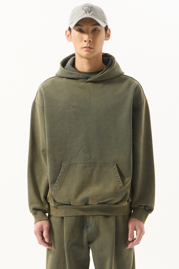 CUSTOMELLOW - 후디 - Khaki Dyed Hoodie