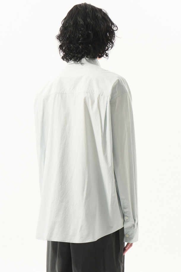 CUSTOMELLOW - 긴팔셔츠 - Mint Mild Touch Outer Shirt