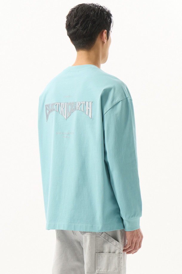 CUSTOMELLOW - 긴팔티셔츠 - Mint Graphic Long Sleeve T-shirt