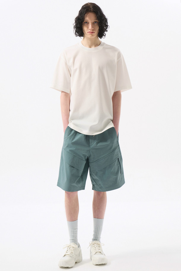CUSTOMELLOW - 반팔티셔츠 - White Basic T-shirt