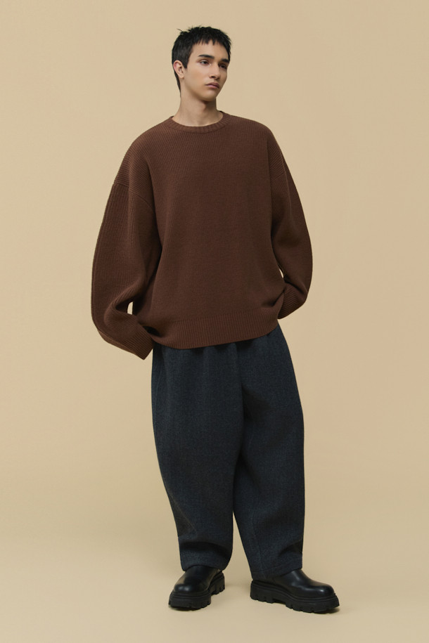 CUSTOMELLOW - 캐주얼팬츠 - [HED MAYNER] Grey Wool Judo Pants