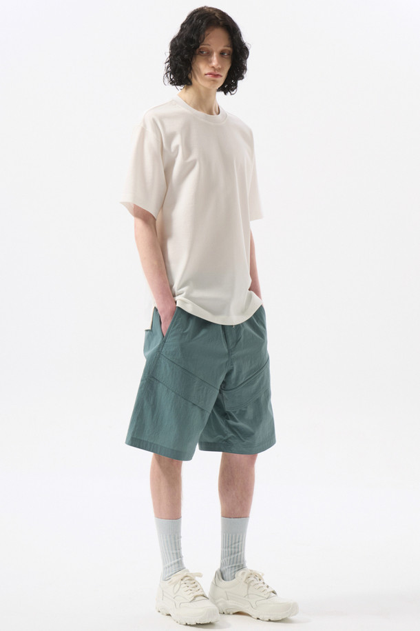 CUSTOMELLOW - 반팔티셔츠 - White Basic T-shirt