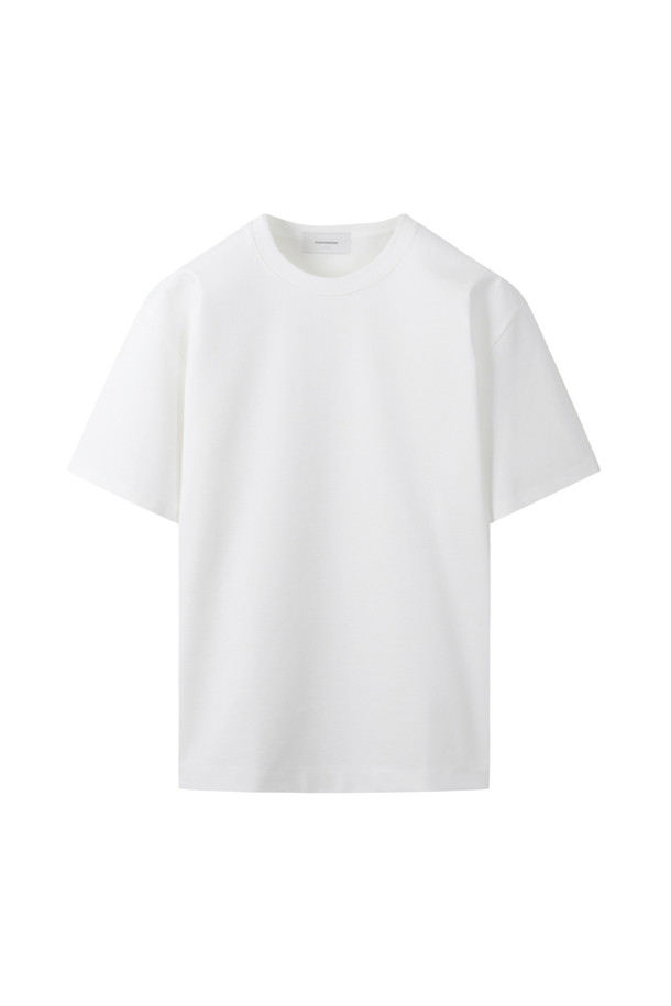 CUSTOMELLOW - 티셔츠 - [Outlet] White Relaxed Fit T-shirt