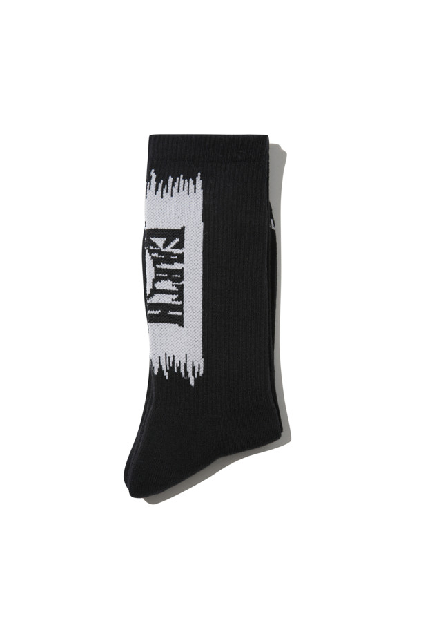 CUSTOMELLOW - 양말 - Black Graphic Socks