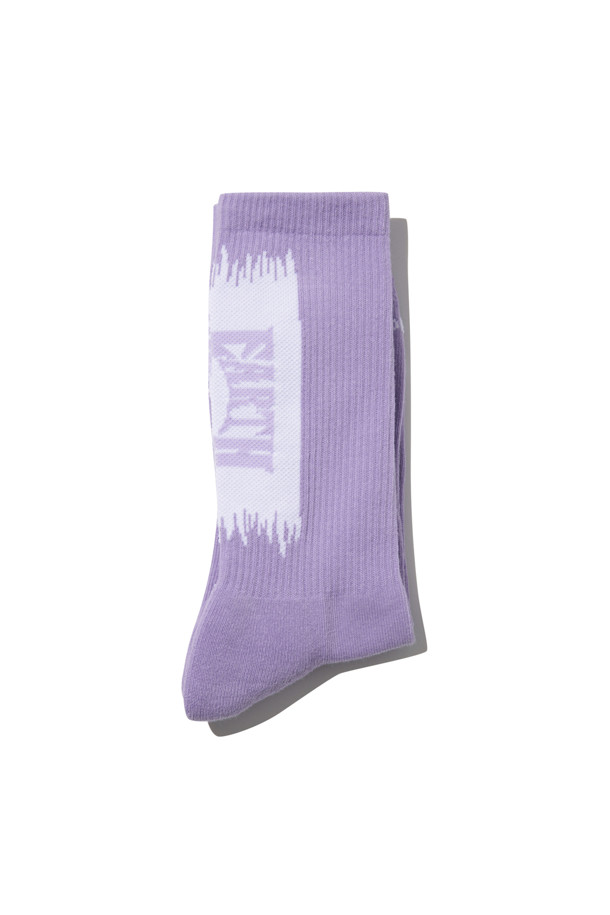 CUSTOMELLOW - 양말 - Purple Graphic Socks