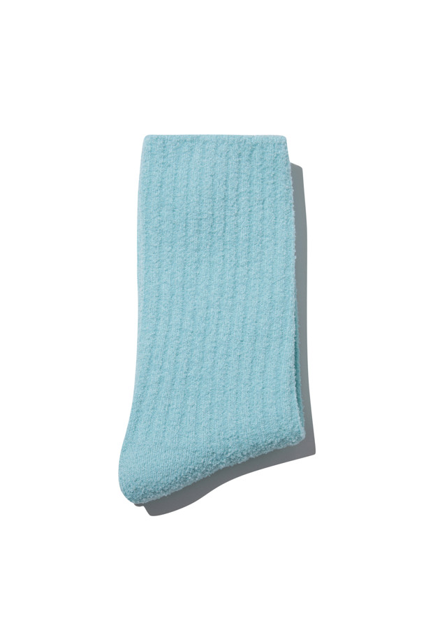 CUSTOMELLOW - 양말 - Mint Boucle Rib Socks