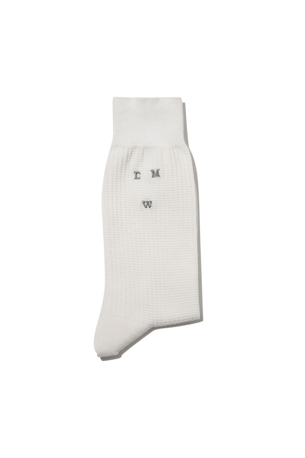 CUSTOMELLOW - 양말 - Ivory Logo Socks