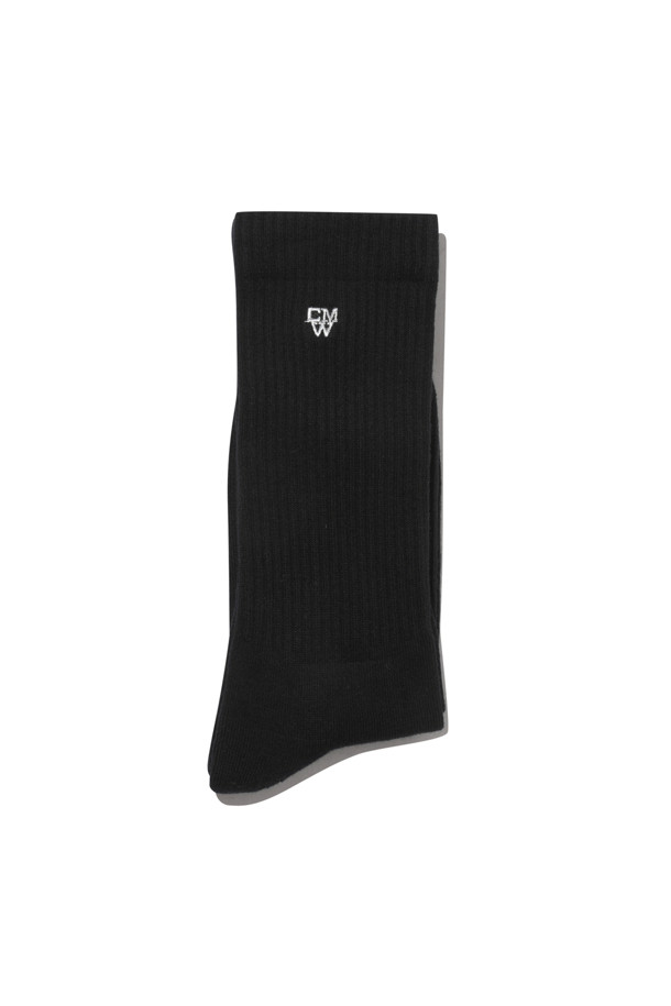 CUSTOMELLOW - 양말 - Black Logo Socks