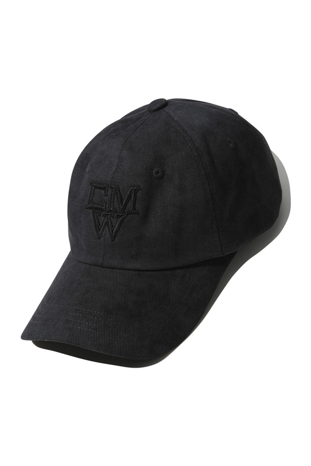 CUSTOMELLOW - 모자 - Black Logo Embroidery Cap