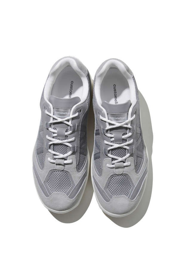 CUSTOMELLOW - 스니커즈 - Grey Vibram Low Sneakers