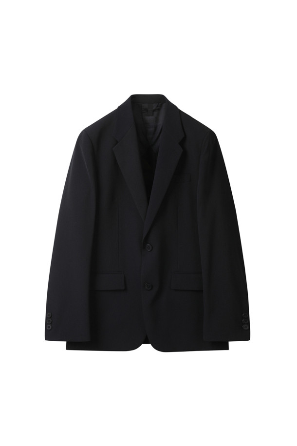 CUSTOMELLOW - 수트/블레이저자켓 - Black Slim Fit Setup Jacket