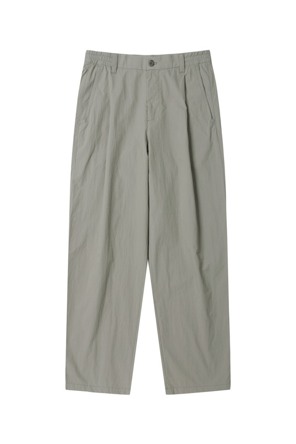 CUSTOMELLOW - 캐주얼팬츠 - Mint Relaxed Fit Solid Setup Pants