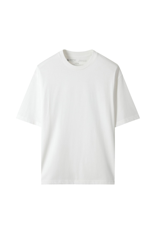 CUSTOMELLOW - 반팔티셔츠 - [Ron Mueck] White Graphic T-shirt
