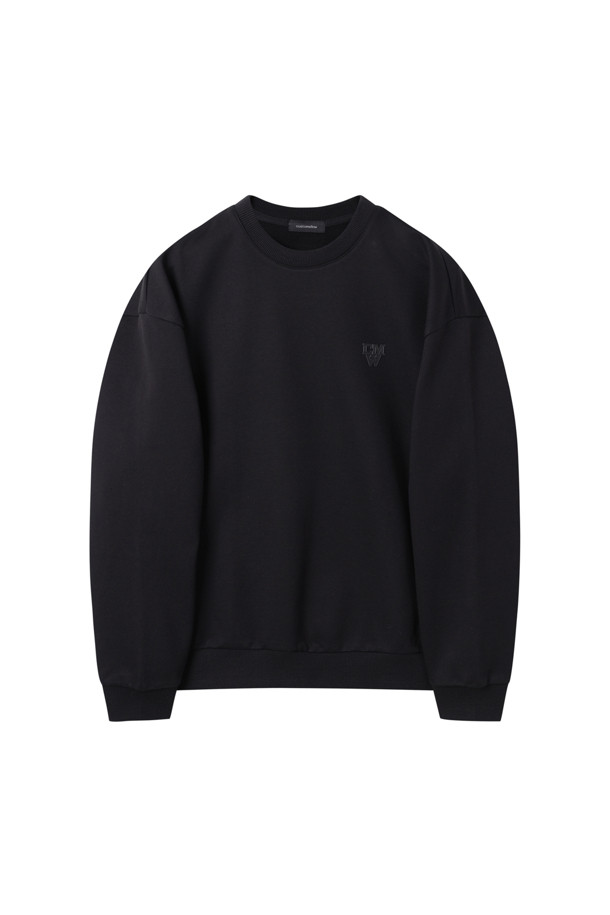 CUSTOMELLOW - 스웨트셔츠 - Black Graphic Sweatshirt