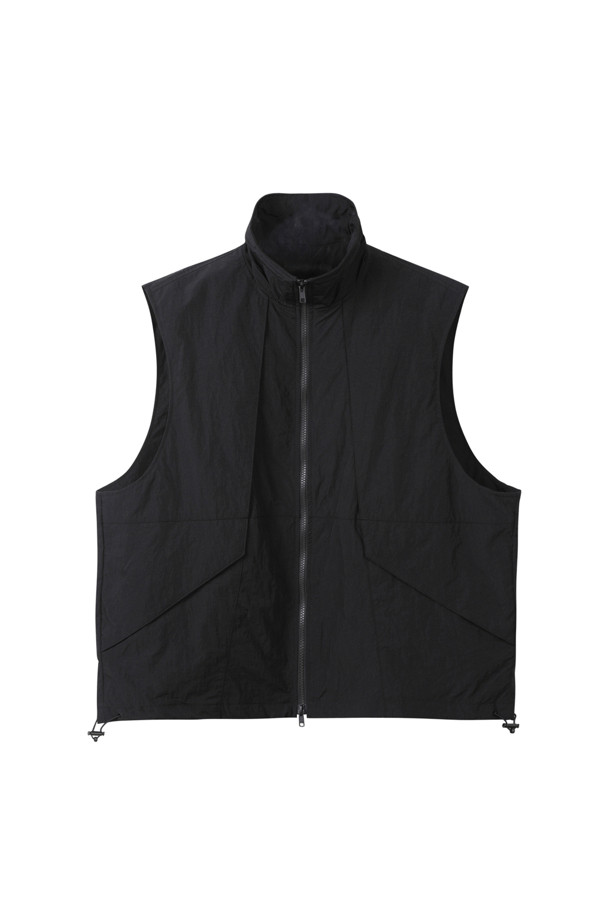 CUSTOMELLOW - 베스트 - Black Highneck Vest