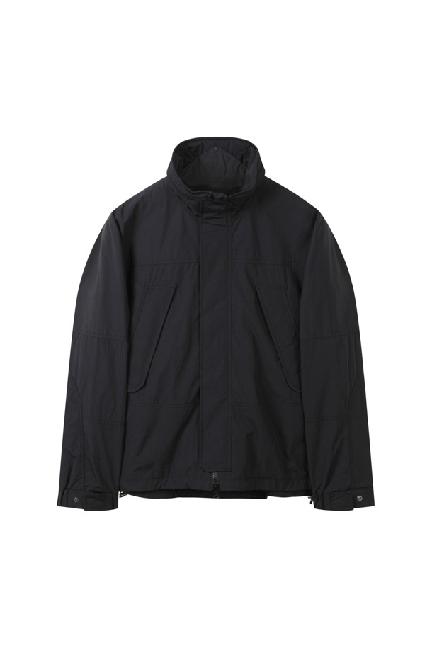 CUSTOMELLOW - 블루종/점퍼 - Black Nylon Metro Jacket