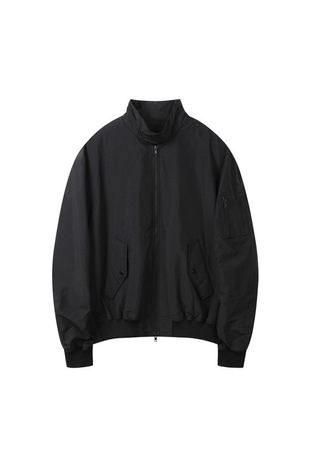 CUSTOMELLOW - 블루종/점퍼 - Black Herrington Jacket