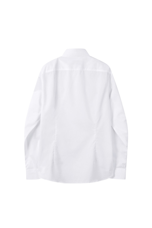 CUSTOMELLOW - 긴팔셔츠 - [Outlet] Basic wide collar dress shirt