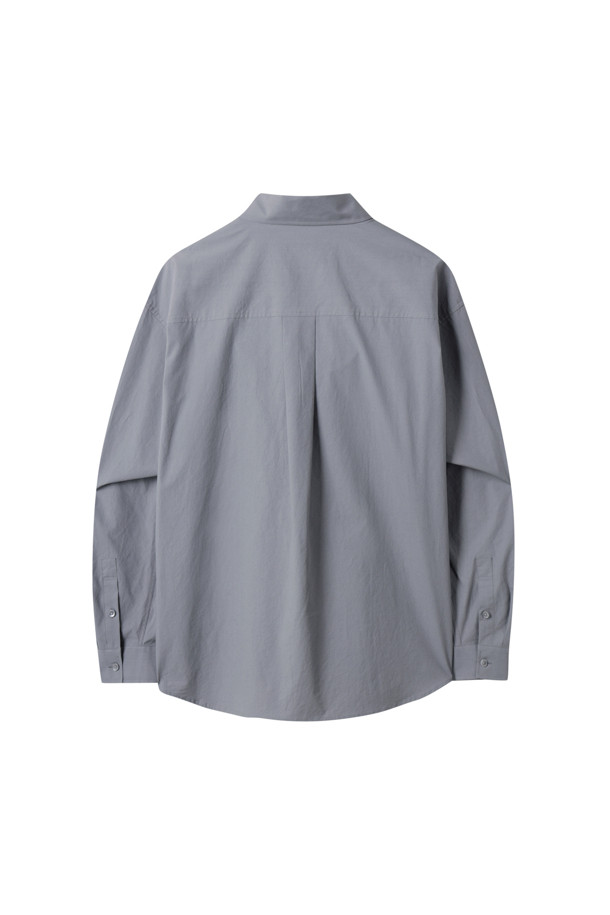 CUSTOMELLOW - 셔츠 - [Outlet] Grey Basic shirt