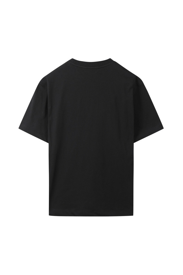 CUSTOMELLOW - 티셔츠 - [Outlet] Black Basic T-shirt