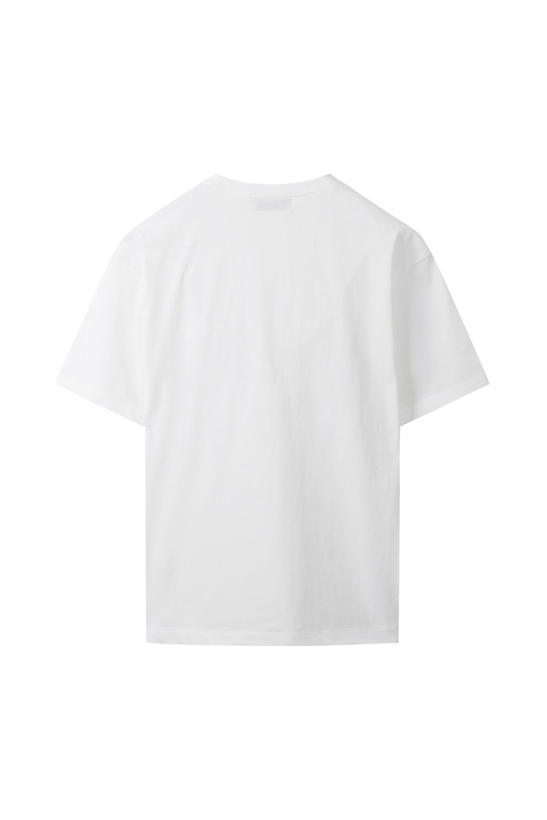 CUSTOMELLOW - 티셔츠 - [Outlet] White Basic T-shirt