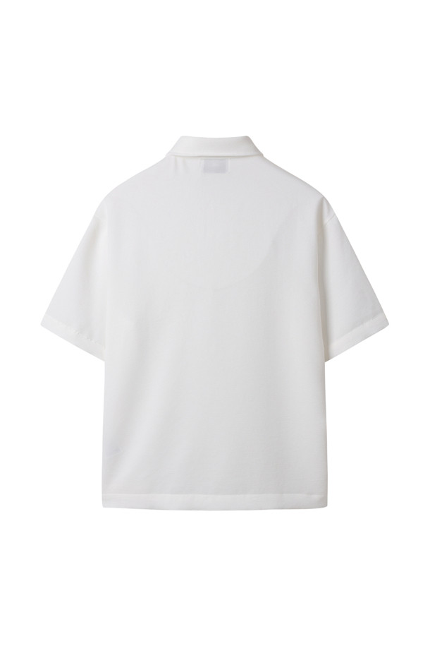 CUSTOMELLOW - 티셔츠 - [Outlet] White Basic Polo