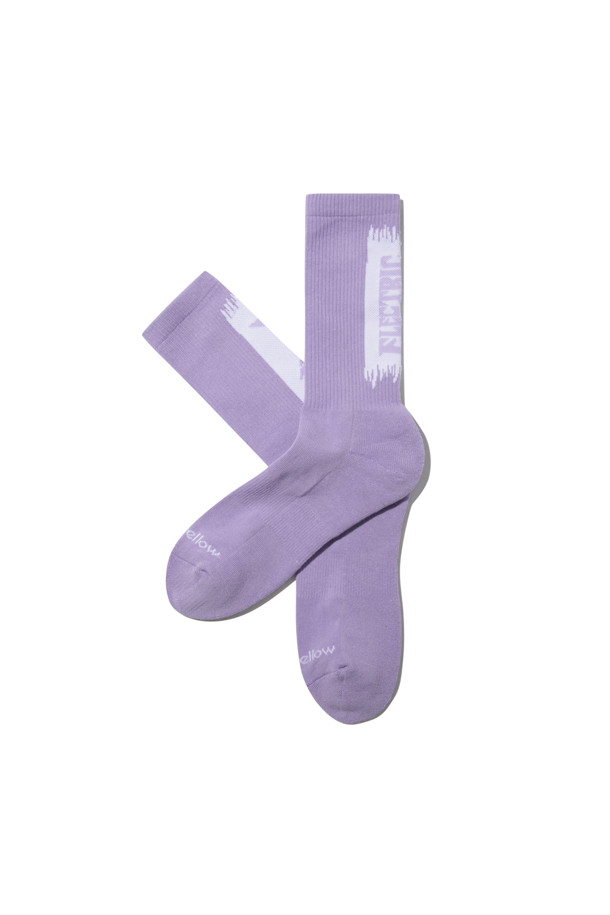 CUSTOMELLOW - 양말 - Purple Graphic Socks