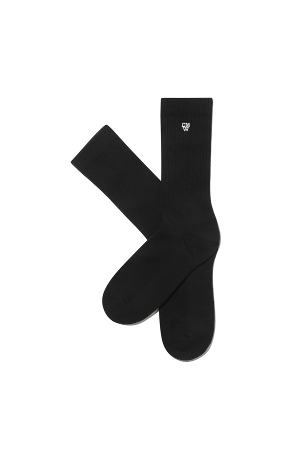 CUSTOMELLOW - 양말 - Black Logo Socks