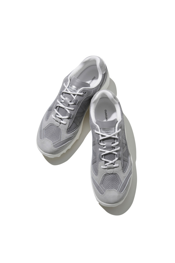 CUSTOMELLOW - 스니커즈 - Grey Vibram Low Sneakers