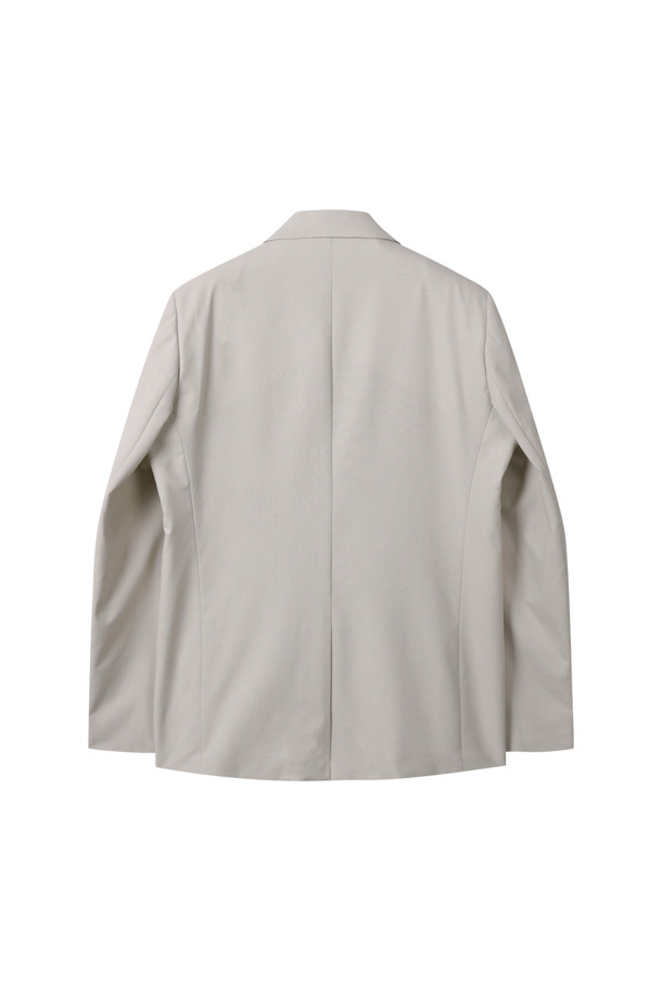 CUSTOMELLOW - 블루종/점퍼 - Ivory Slim Fit Setup Jacket