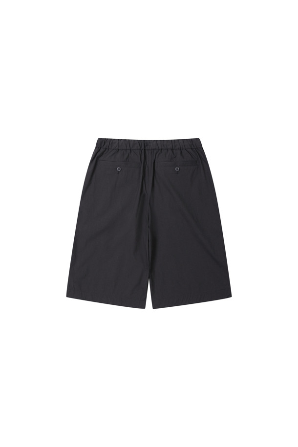 CUSTOMELLOW - 하프팬츠 - Black Bermuda Shorts