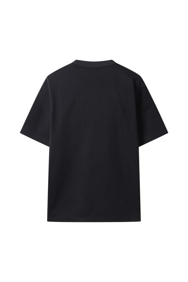 CUSTOMELLOW - 반팔티셔츠 - Black Basic T-shirt