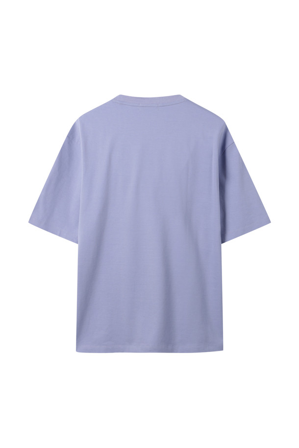 CUSTOMELLOW - 반팔티셔츠 - Purple Relaxed Fit Logo T-shirt