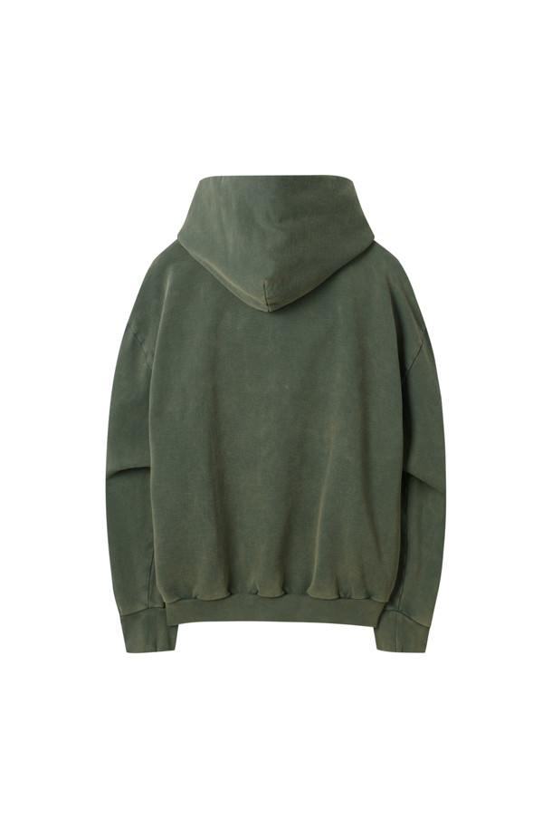 CUSTOMELLOW - 후디 - Khaki Dyed Hoodie