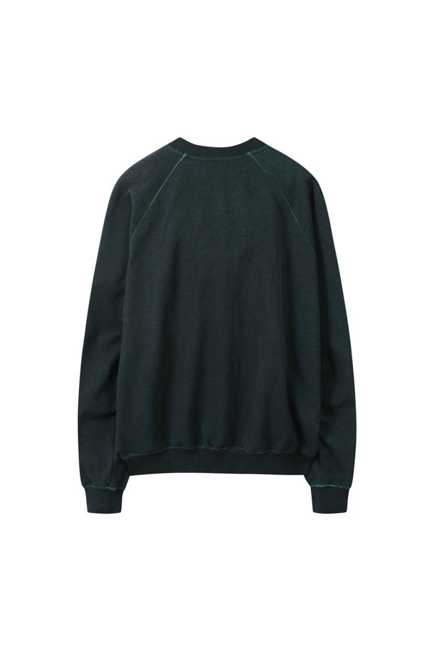 CUSTOMELLOW - 스웨트셔츠 - Black Two Tone Sweatshirt