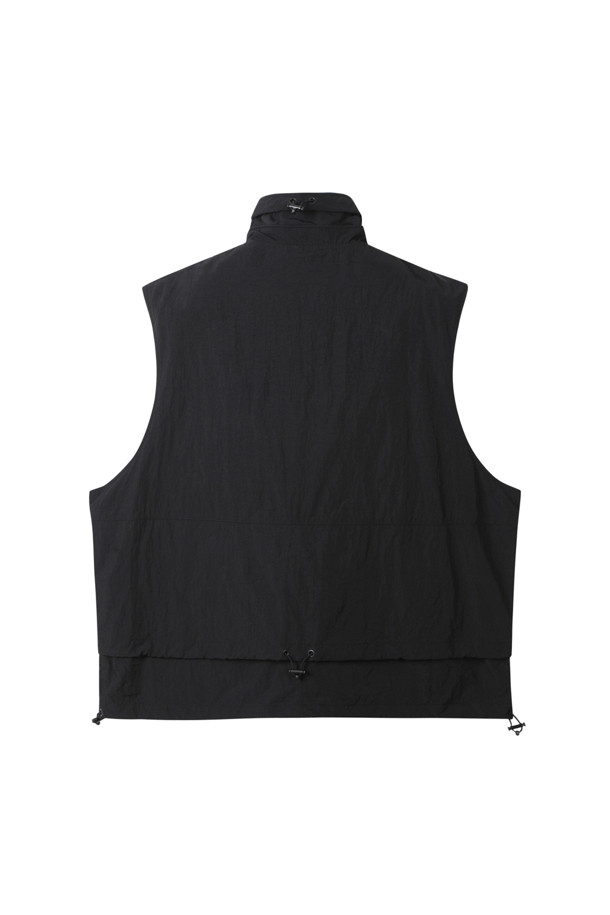 CUSTOMELLOW - 베스트 - Black Highneck Vest