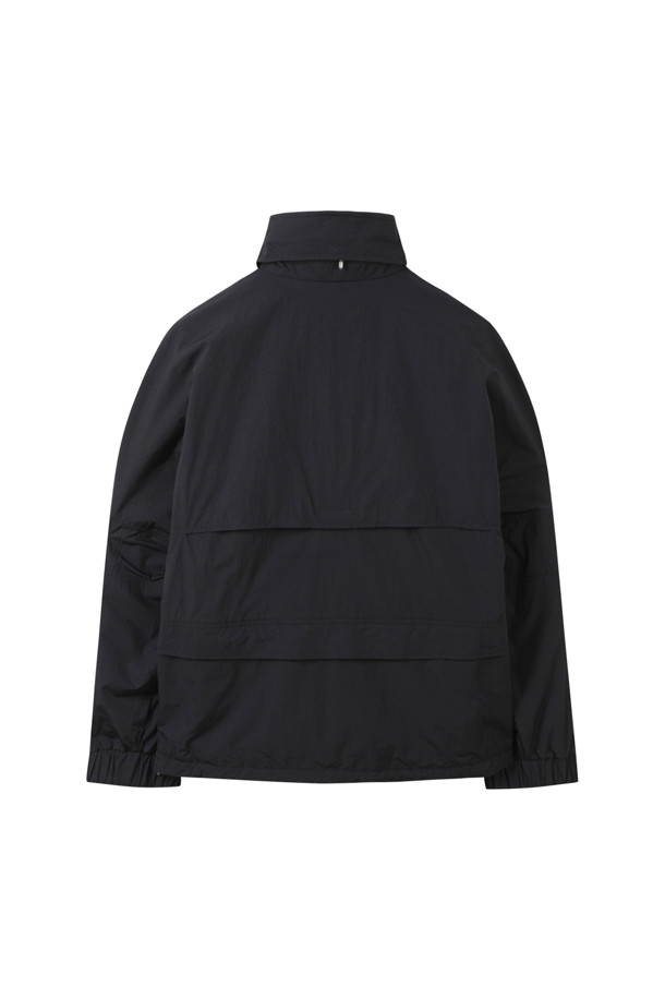 CUSTOMELLOW - 블루종/점퍼 - Black Nylon Metro Jacket