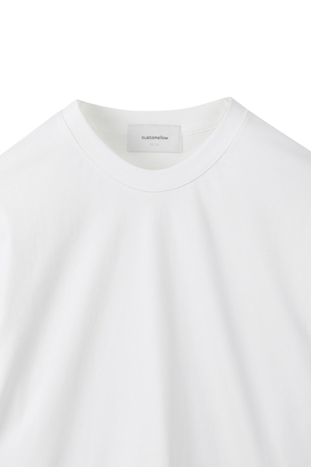 CUSTOMELLOW - 티셔츠 - [Outlet] White Basic T-shirt