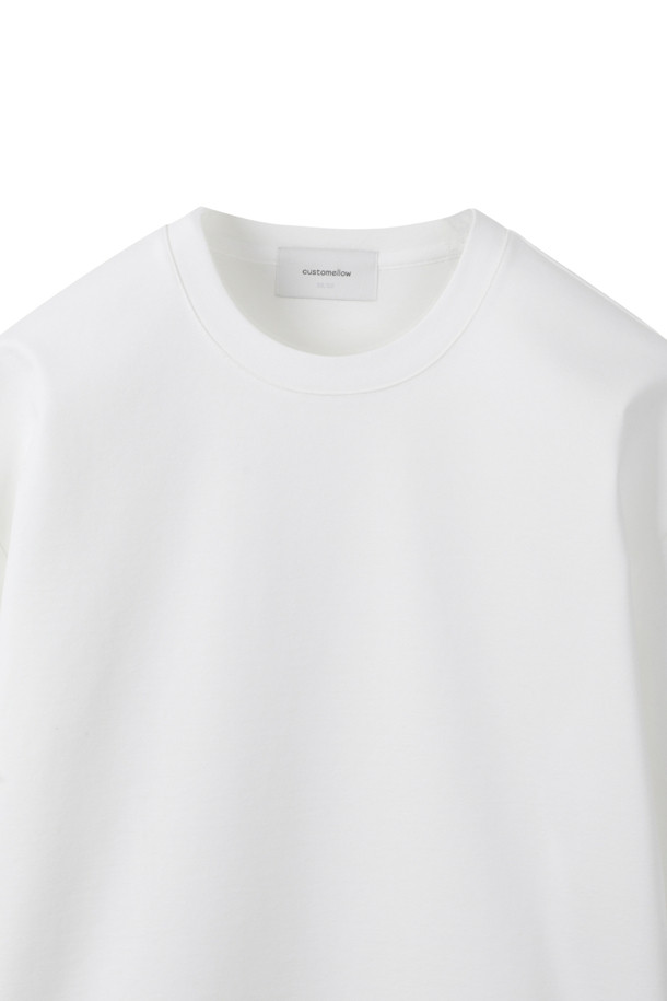 CUSTOMELLOW - 티셔츠 - [Outlet] White Relaxed Fit T-shirt