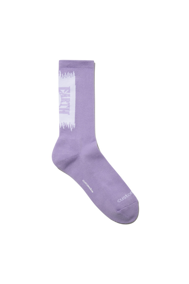 CUSTOMELLOW - 양말 - Purple Graphic Socks