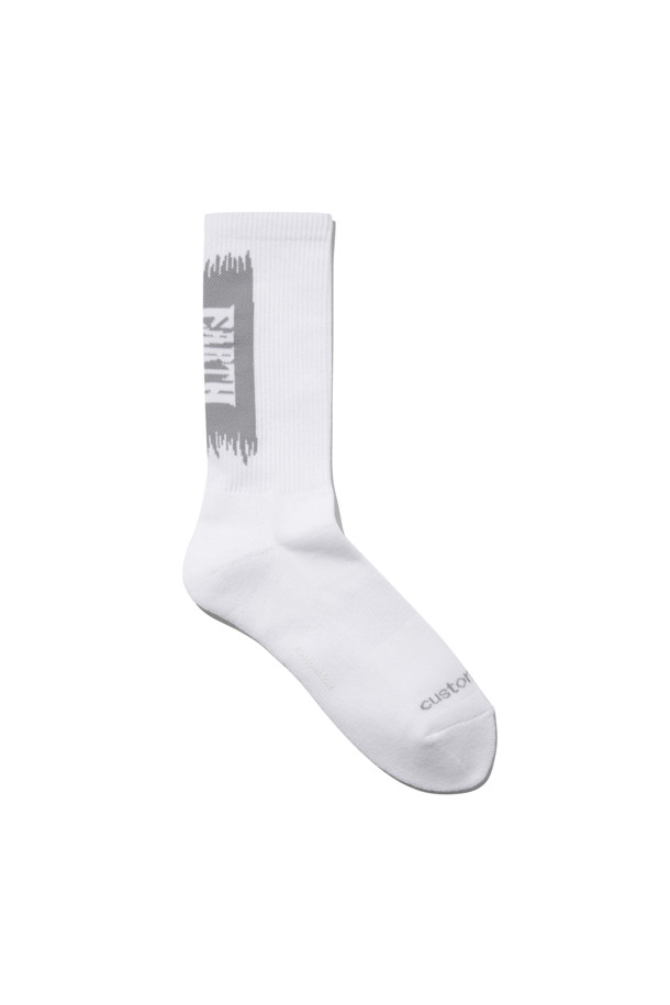 CUSTOMELLOW - 양말 - White Graphic Socks