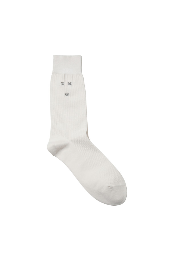 CUSTOMELLOW - 양말 - Ivory Logo Socks