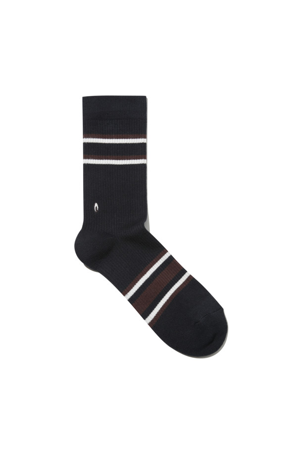 CUSTOMELLOW - 양말 - Navy Stripe Socks