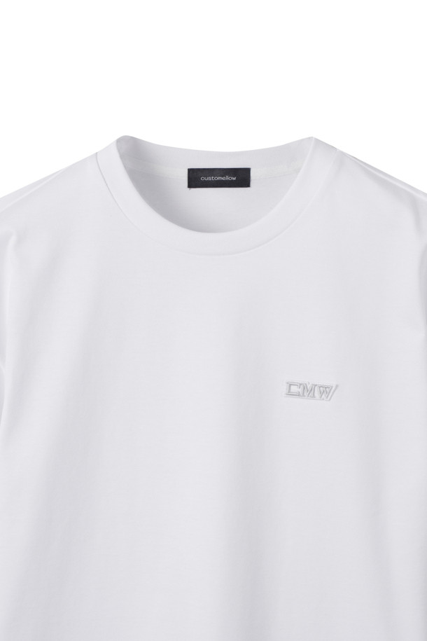 CUSTOMELLOW - 반팔티셔츠 - White Logo T-shirt