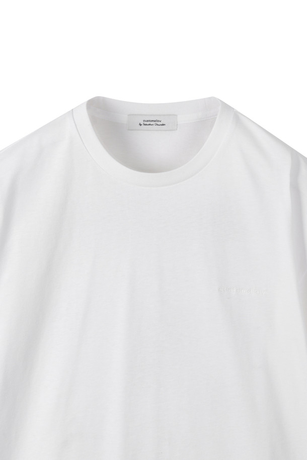CUSTOMELLOW - 반팔티셔츠 - White Graphic T-shirt